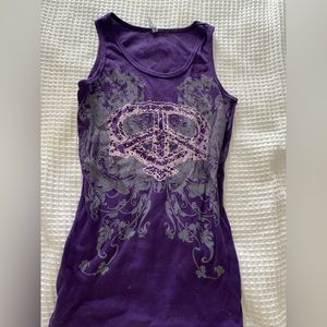 peace sign tank